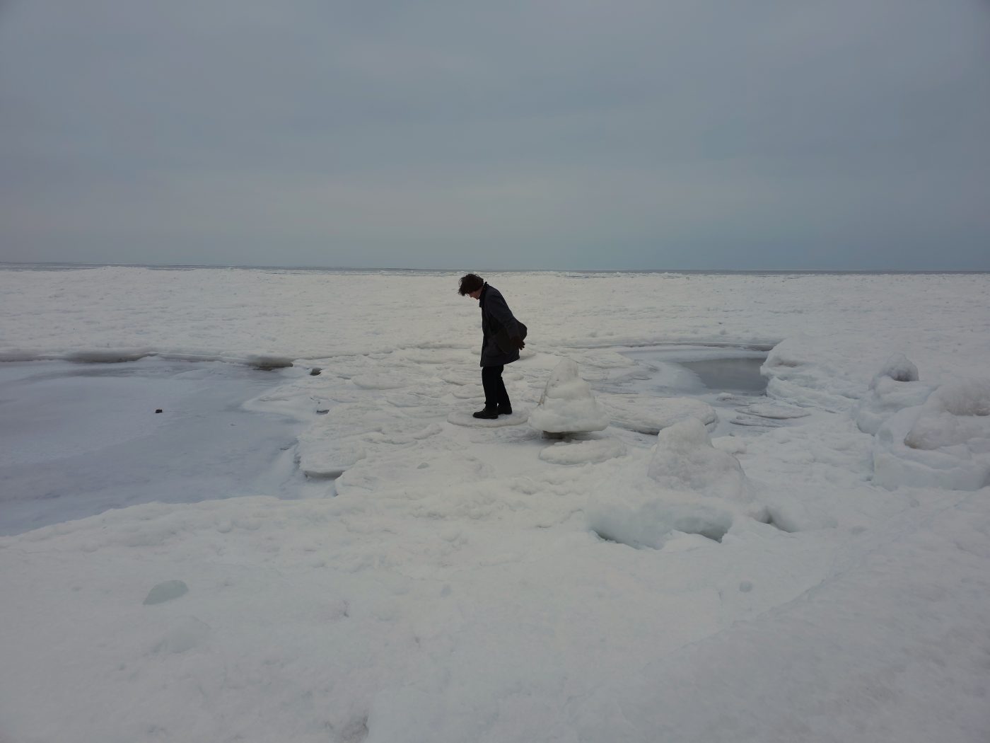 Dirk Walther auf der Ostsee